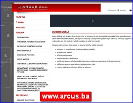 Alarms, security, www.arcus.ba