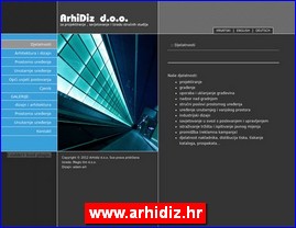 Arhitektura, projektovanje, www.arhidiz.hr