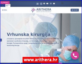 Clinics, doctors, hospitals, spas, laboratories, www.arithera.hr