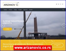 Građevinske firme, Srbija, www.arizanovic.co.rs