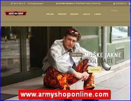 Clothes, www.armyshoponline.com