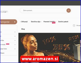 Cosmetics, cosmetic products, www.aromazen.si