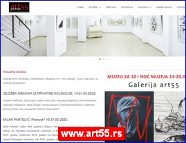 Picture galleries, painters, studios, painting, www.art55.rs