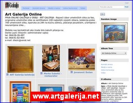 Picture galleries, painters, studios, painting, www.artgalerija.net