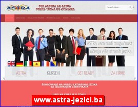 Foreign language schools, www.astra-jezici.ba