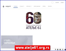 Picture galleries, painters, studios, painting, www.atelje61.org.rs