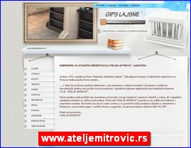 Painters, plastering, plaster works, www.ateljemitrovic.rs