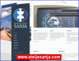 Grafiki dizajn, tampanje, tamparije, firmopisci, Srbija, www.ateljesanja.com