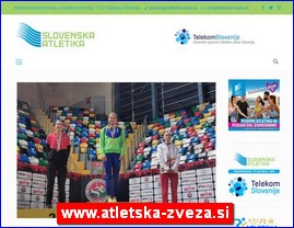Sportski klubovi, atletika, atletski klubovi, gimnastika, gimnastički klubovi, aerobik, pilates, Yoga, www.atletska-zveza.si