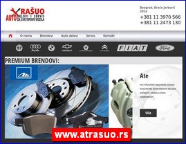 Automobili, servisi, delovi, Beograd, www.atrasuo.rs