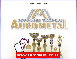 Sportska oprema, www.aurometal.co.rs
