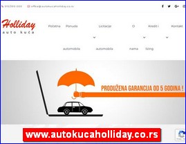 Car sales, www.autokucaholliday.co.rs