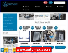 Car sales, www.automax.co.rs