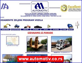 Car sales, www.automotiv.co.rs