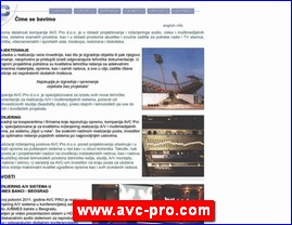 Radio stations, www.avc-pro.com