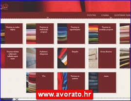 Bedding, textiles, www.avorato.hr