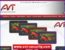 Alarms, security, www.avt-security.com