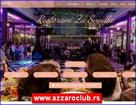 Ketering, catering, organizacija proslava, organizacija venčanja, www.azzaroclub.rs