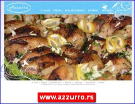 Konditorski proizvodi, keks, čokolade, bombone, torte, sladoledi, poslastičarnice, www.azzurro.rs