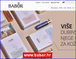 Cosmetics, cosmetic products, www.babor.hr