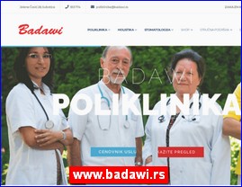 Clinics, doctors, hospitals, spas, laboratories, www.badawi.rs