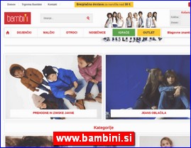 Clothes, www.bambini.si