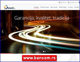 Prodaja automobila, www.bancom.rs