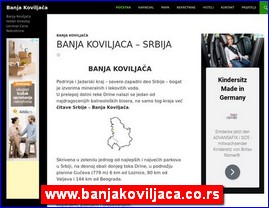 Clinics, doctors, hospitals, spas, laboratories, www.banjakoviljaca.co.rs