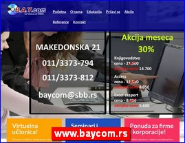 Foreign language schools, www.baycom.rs