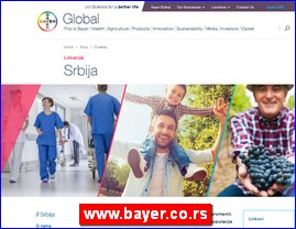 Drugs, preparations, pharmacies, www.bayer.co.rs