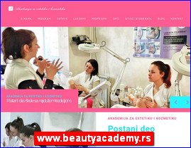 Frizeri, saloni lepote, kozmetiki saloni, www.beautyacademy.rs