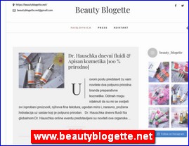Cosmetics, cosmetic products, www.beautyblogette.net