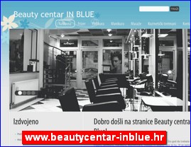 Frizeri, saloni lepote, kozmetiki saloni, www.beautycentar-inblue.hr