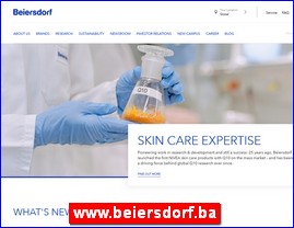 Cosmetics, cosmetic products, www.beiersdorf.ba