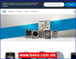 White appliances, washing machines, refrigerators, household appliances, www.beko.com.mk