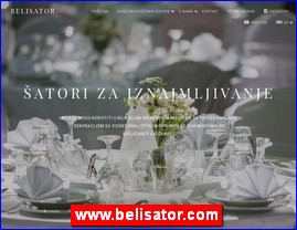 Catering, organization of celebrations, organization of weddings, www.belisator.com