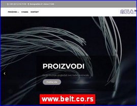 Plastika, guma, ambalaža, www.belt.co.rs