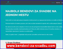 The best wedding bands, the most popular wedding bands, the most popular wedding bands, the most popular baptism bands, the ideal wedding band, Balkans, www.bendovi-za-svadbu.com