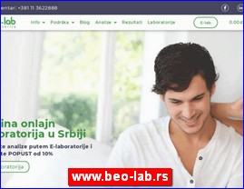 Clinics, doctors, hospitals, spas, laboratories, www.beo-lab.rs