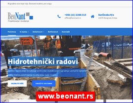 Građevinske firme, Srbija, www.beonant.rs