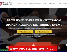 Upravnik zgrade, odravanje zgrada, ienje zgrada, mainsko ienje podova, odravanje liftova, visinski radovi, zimska sluba, popravke, Beostan upravnik, www.beostanupravnik.com