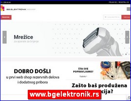 White appliances, washing machines, refrigerators, household appliances, www.bgelektronik.rs