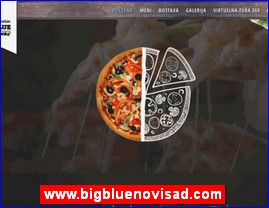 Pizza, pizzerias, pancake houses, www.bigbluenovisad.com