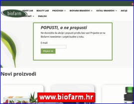 Cosmetics, cosmetic products, www.biofarm.hr