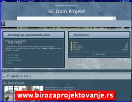 Architecture, design, www.birozaprojektovanje.rs