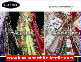 Posteljina, tekstil, www.blackandwhite-textile.com