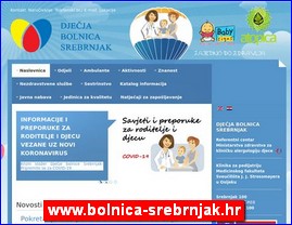 Clinics, doctors, hospitals, spas, laboratories, www.bolnica-srebrnjak.hr