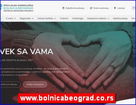 Clinics, doctors, hospitals, spas, Serbia, www.bolnicabeograd.co.rs
