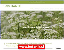 Drugs, preparations, pharmacies, www.botanik.si