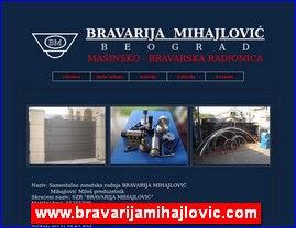 Industrija, zanatstvo, alati, Srbija, www.bravarijamihajlovic.com